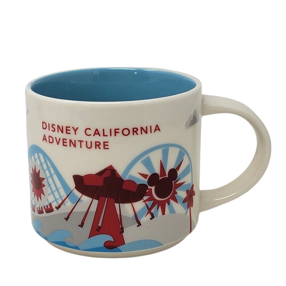 Starbucks‎ Disneyland You Are Here Disney Parks California Adventure 14oz Mug